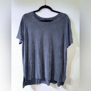 Zara Charcoal Short Sleeve Tee